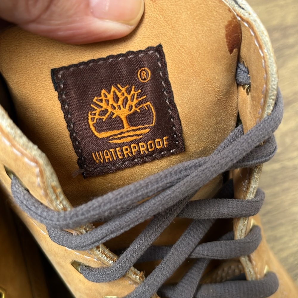 Timberland Classic Boot Tan Leather Boots Size 6 - Picture 14 of 14